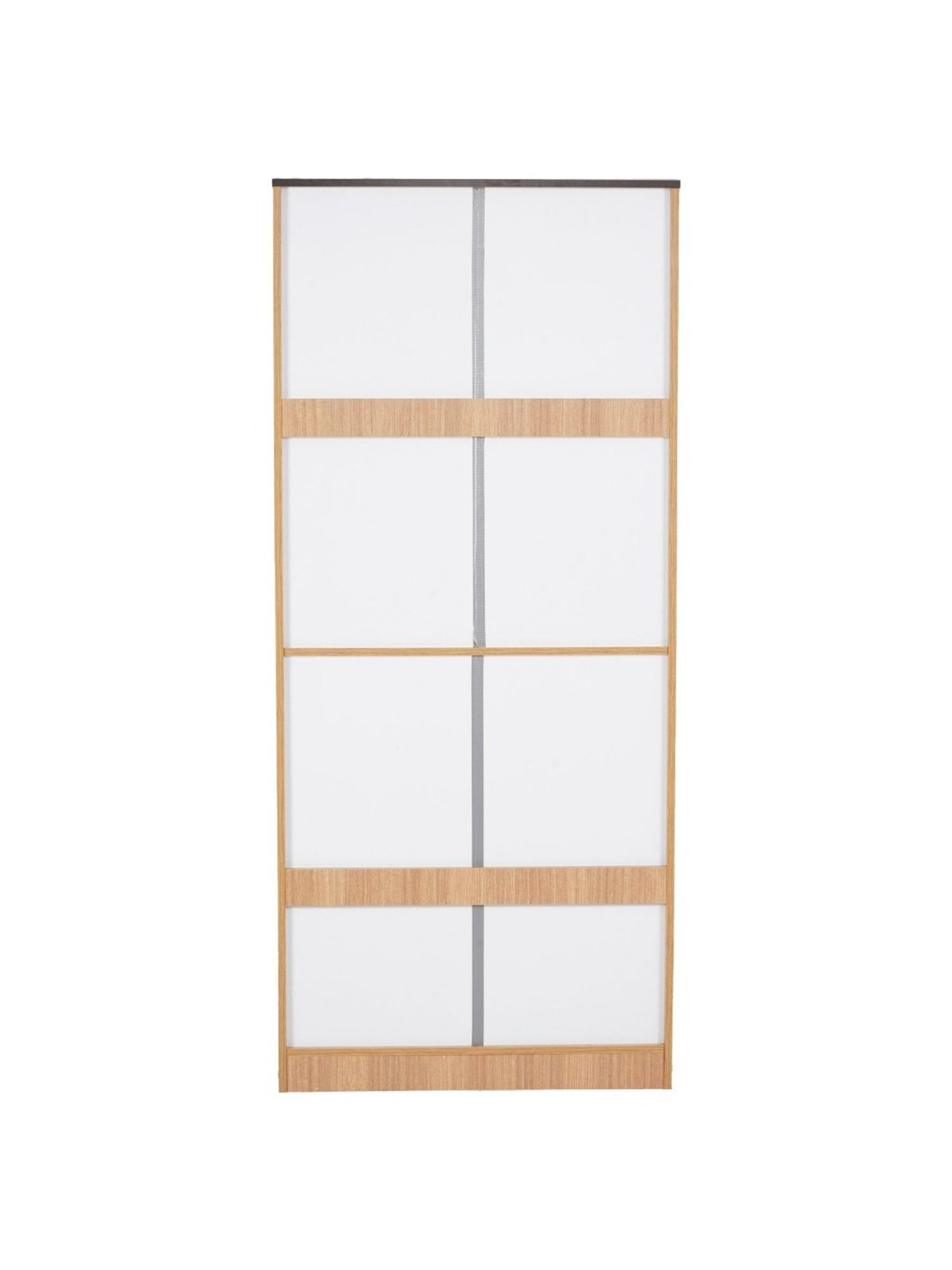 Home Basics 5 Dual Hook Chrome Plated Steel Over the Door Hanging Rack