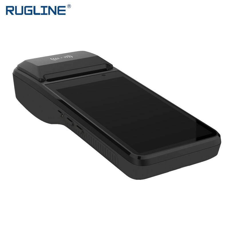 PDA Android 7.1 Printer Bluetooth Thermal Receipt Printer 58mm 4G WiFi Mobile Order POS Terminal NFC 1D Barcode Scanner