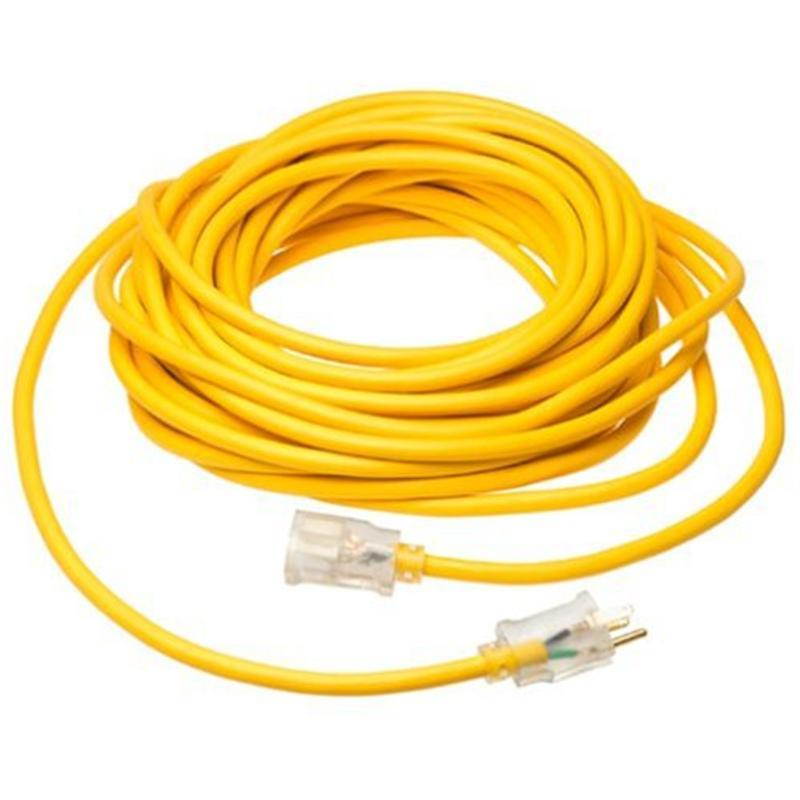 50' Yel Polar/Solar Plusext. Cord 12/3 Sjeow-
