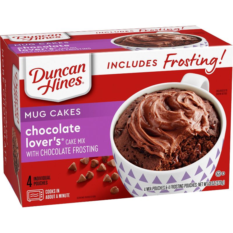 Duncan Hines Chocolate Lover's Cake and Chocolate Frosting Mix - 13oz