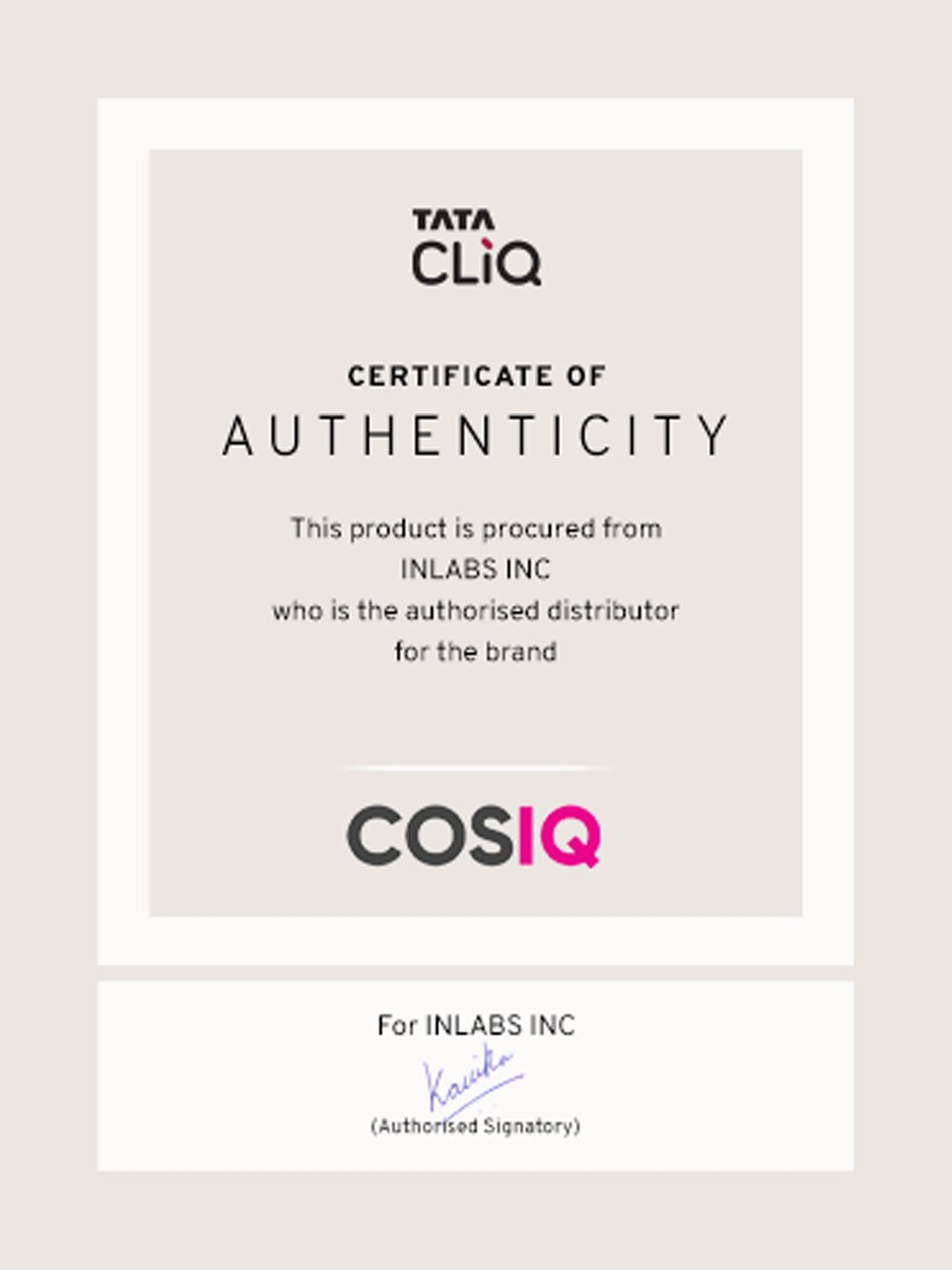 CosIQ Niacinamide Vitamin B3-20% Face Serum - 30 ml