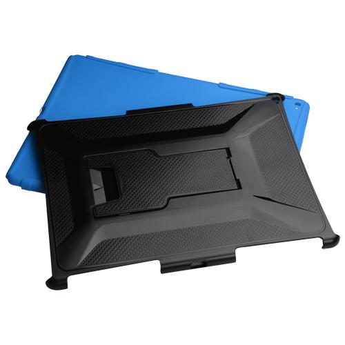 Tough Armor Hybrid Kickstand Case for iPad Pro 12.9 inch - Black Blue