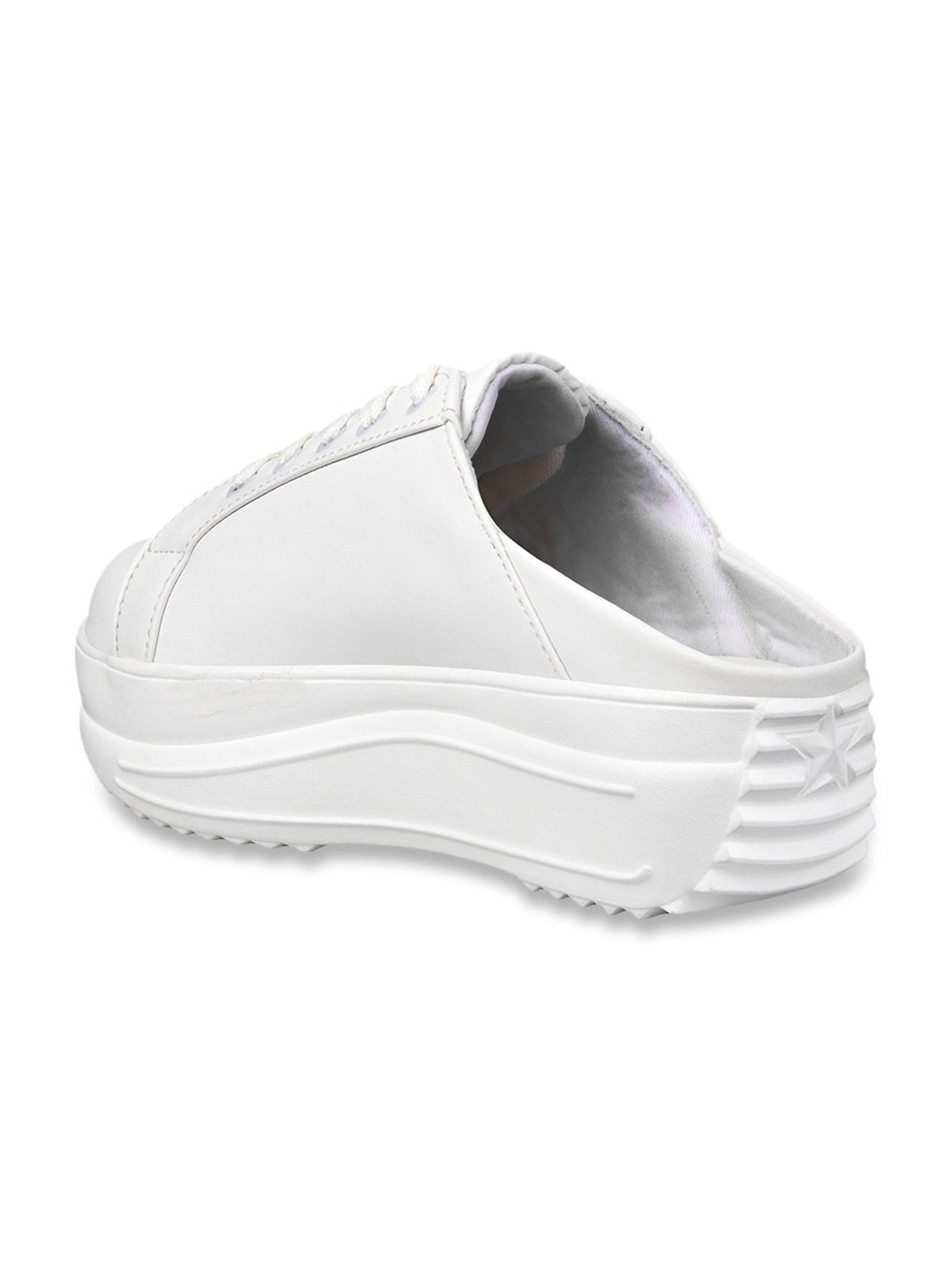 Shoetopia Women's White Sneakers