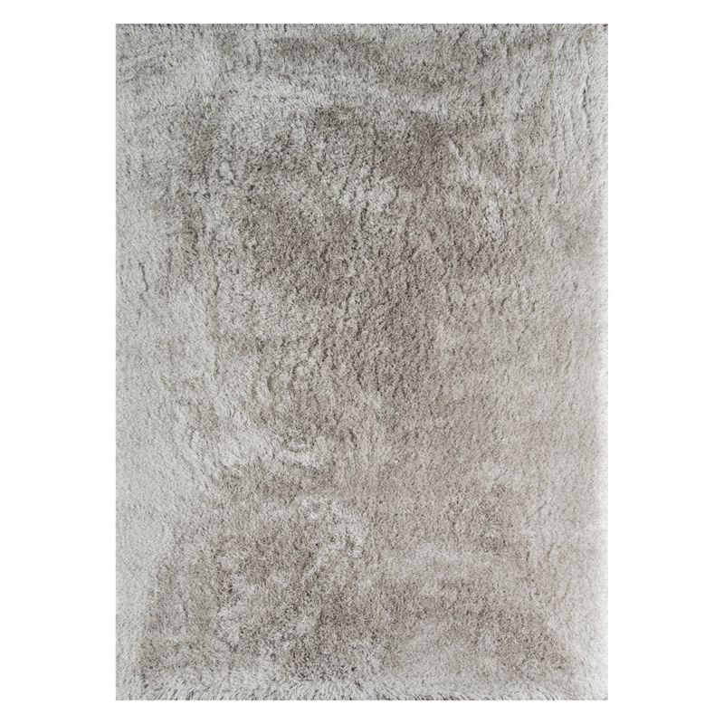 5'x7' Solid Loomed Area Rug Gray - Momeni