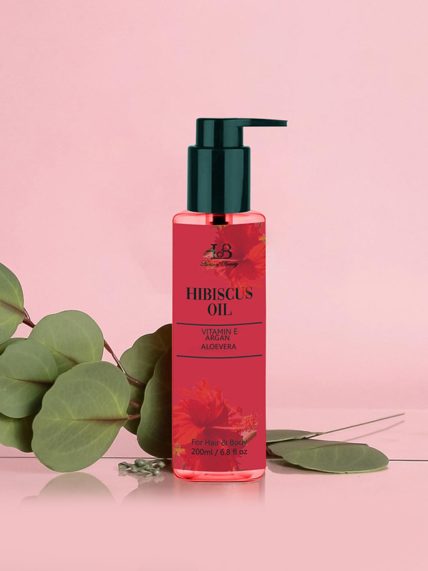 House of Beauty Hibiscus Oil for Hair & Body - 200 ml