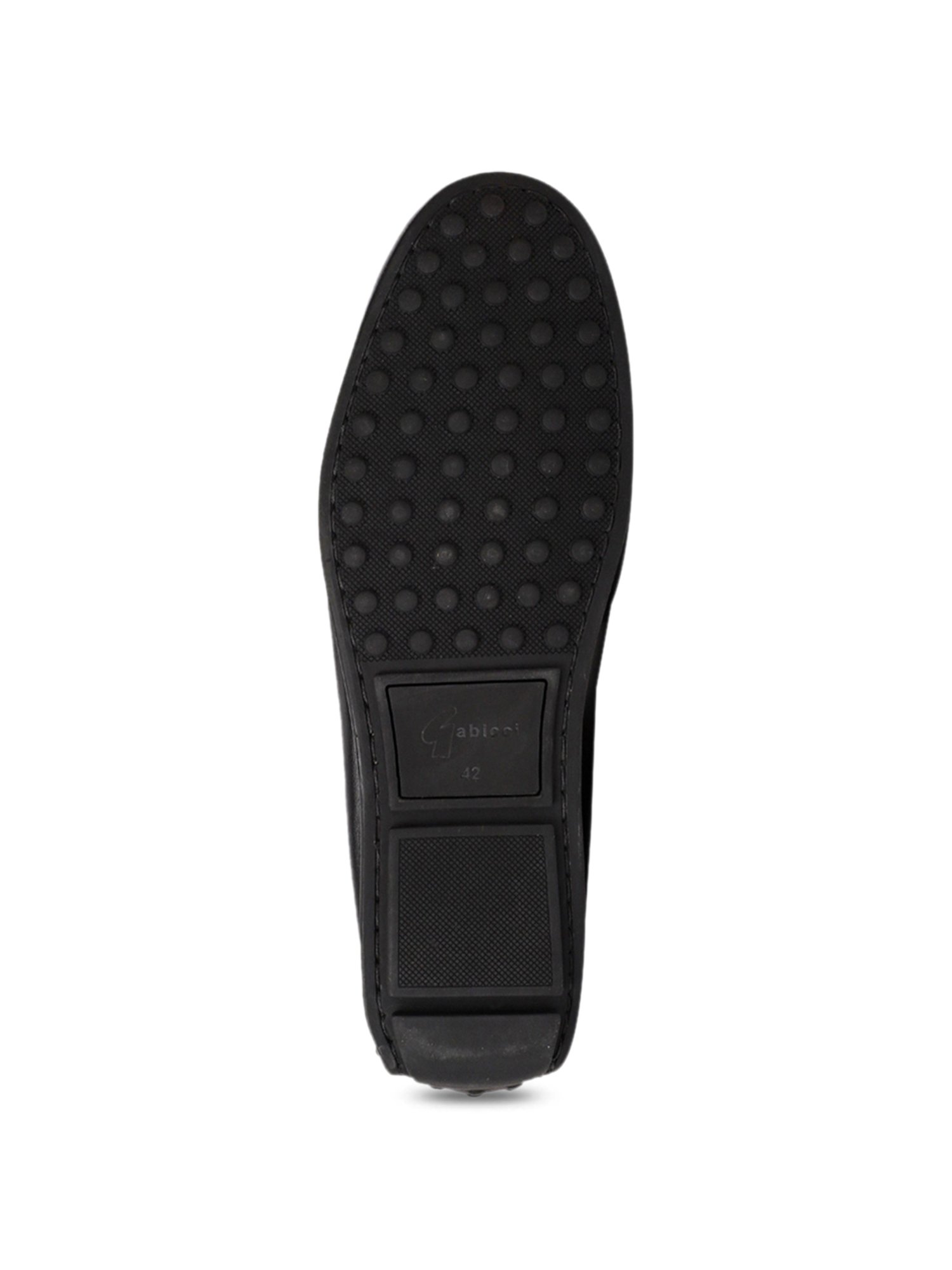 Gabicci Men's Ken Miles G Black Casual Loafers