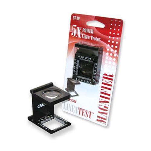 Carson LinenTest 5x Magnifier LT-30 - 5x power 30mm lens LT-30