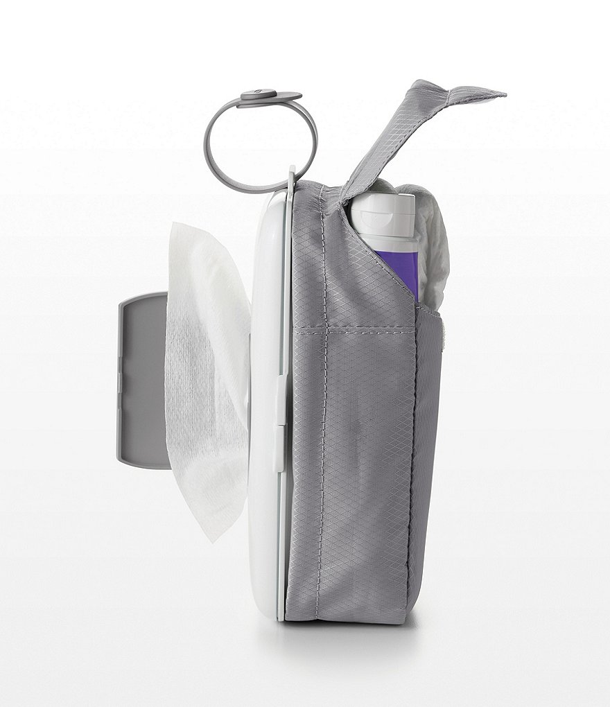 OXO Tot On-the-Go Wipes Hard Dispenser with Diaper Pouch