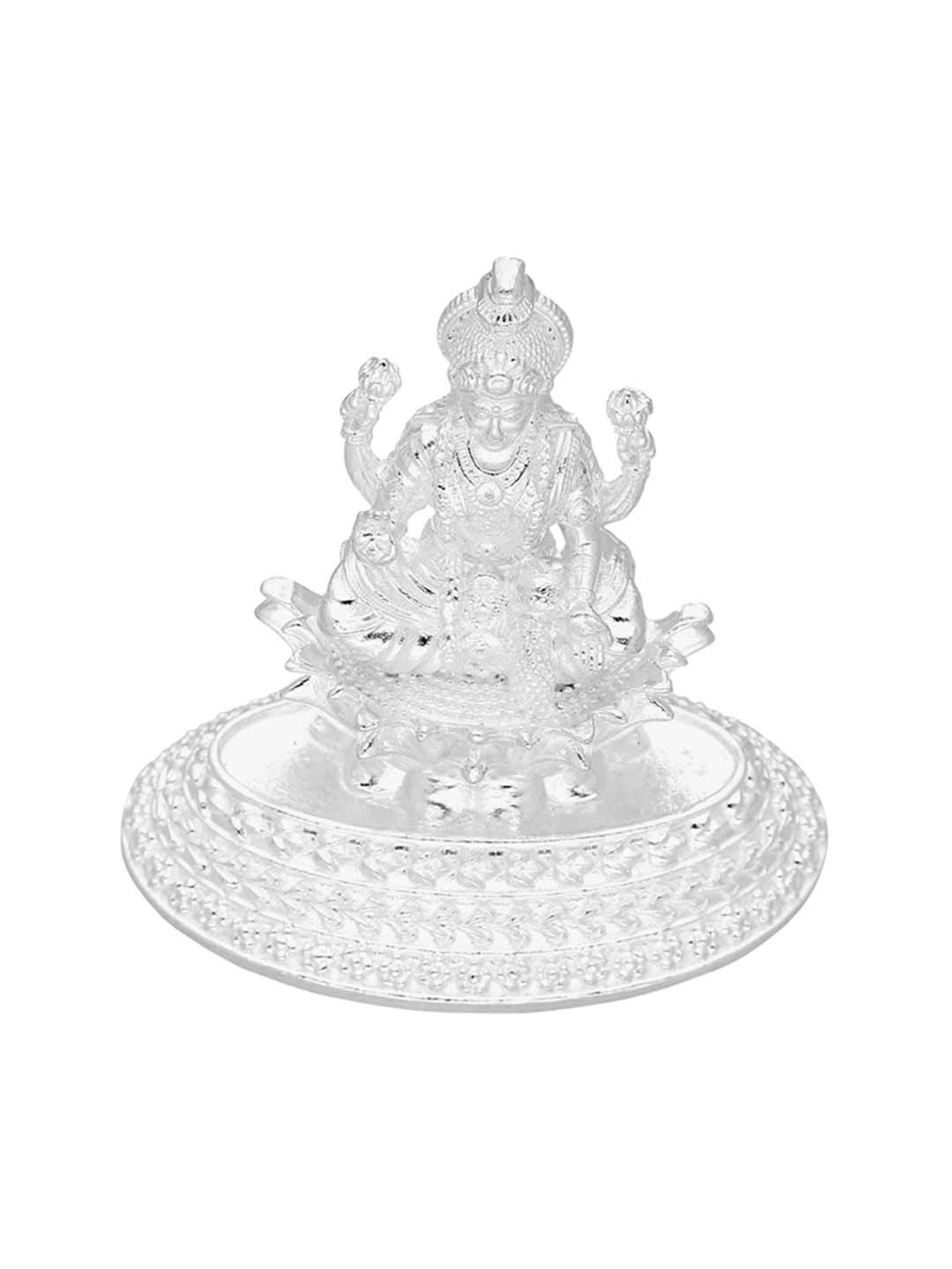 Sri Jagdamba Pearls 0.8 Silver Vishnu Idol