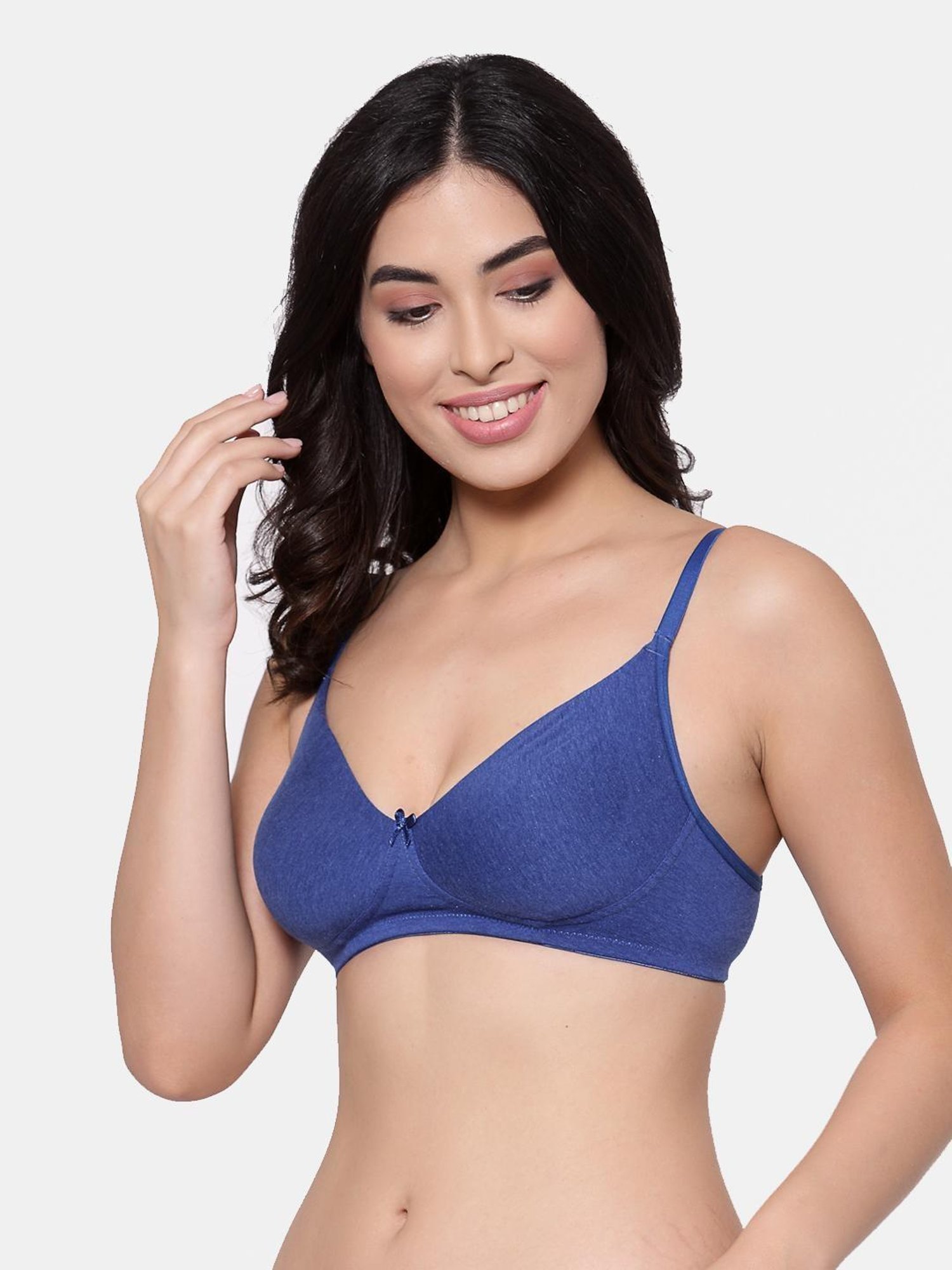 Inner Sense Blue Bra (Pack of 2)