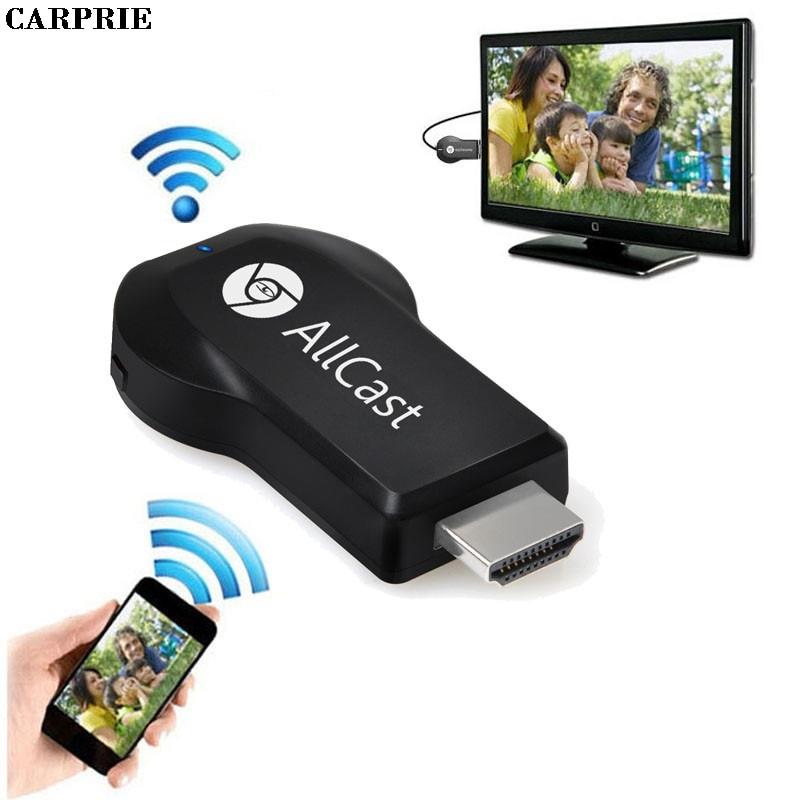 CARPRIE Allcast Wifi Display HDMI 1080P TV Dongle Receiver Fits Smartphone Laptop TV LX Miracast Airplay DLNA