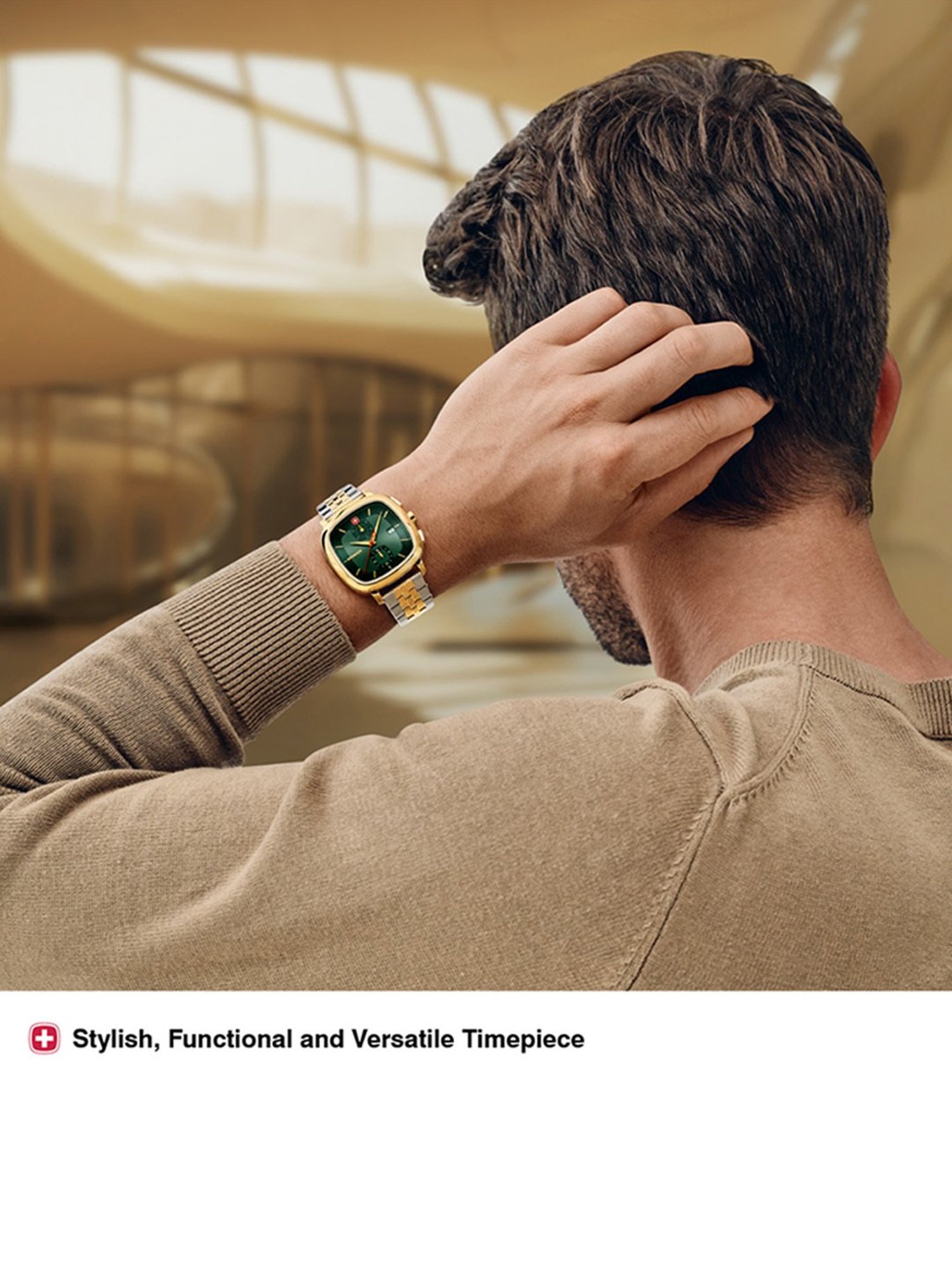 Wenger 01.1933.105 Chronograph Watch for Men