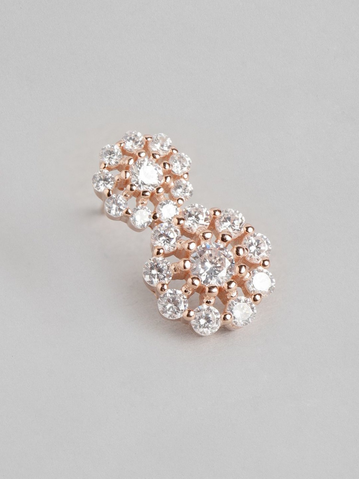 Zavya 92.5 Sterling Silver Stud Earrings for Women