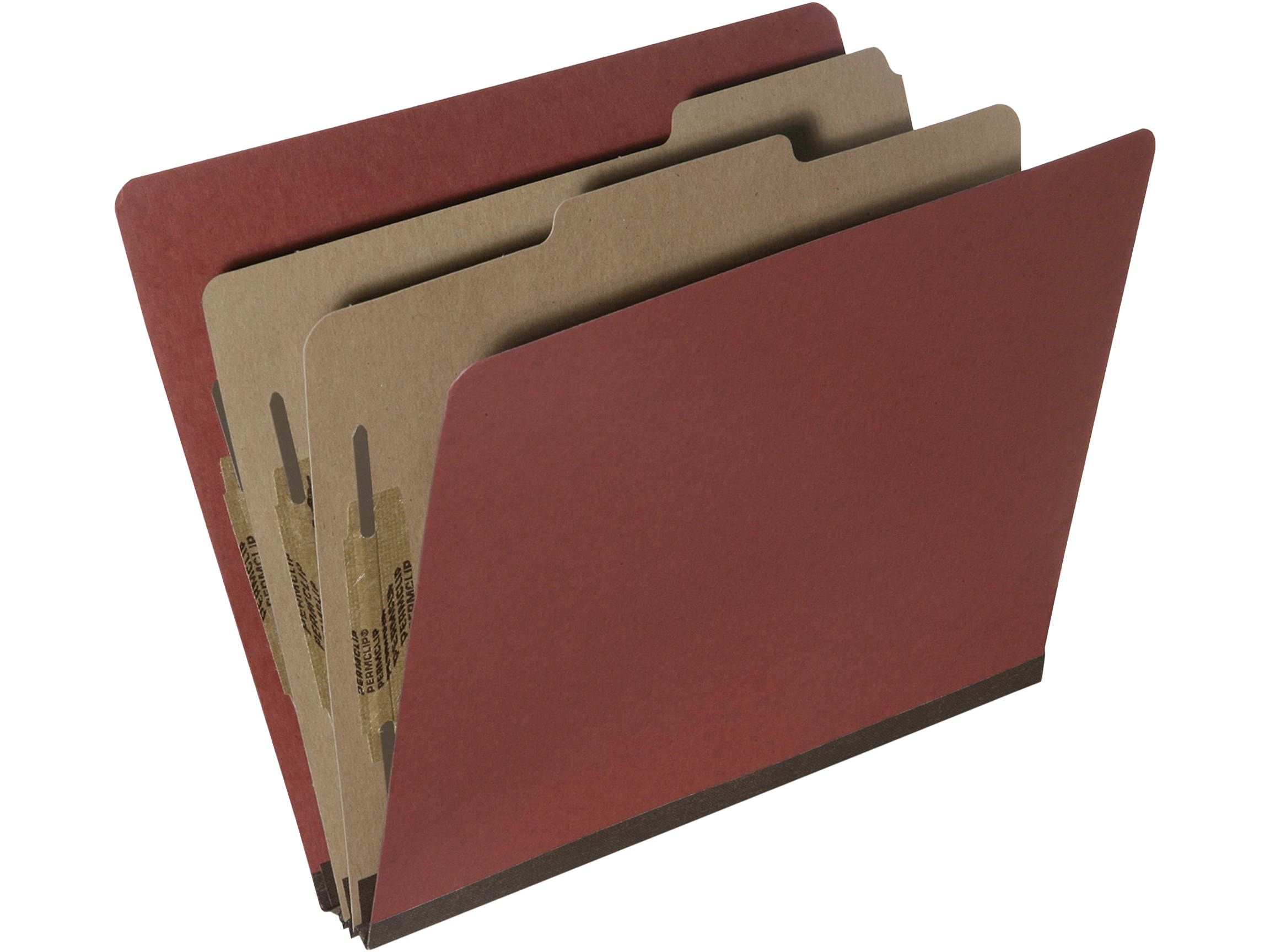 SKILCRAFT 2-Divider 6-Part Pressboard Folders