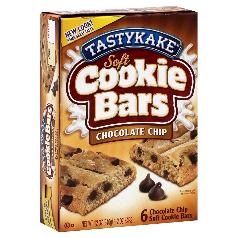 Tastykake Chocolate Chip Cookie Bar -  12oz/6ct