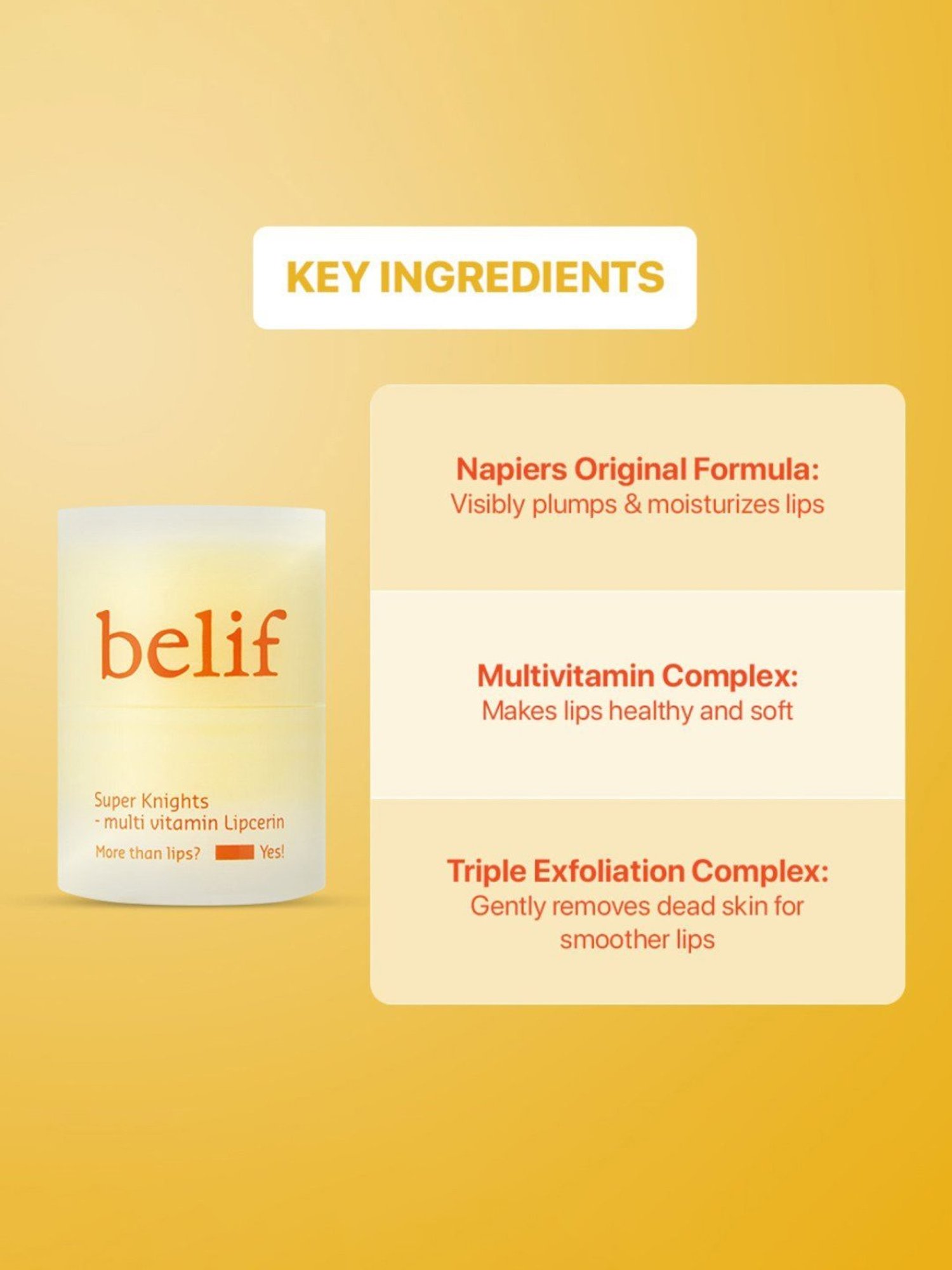 Belif Super Knights - Multi Vitamin Lipcerin - 15 ml