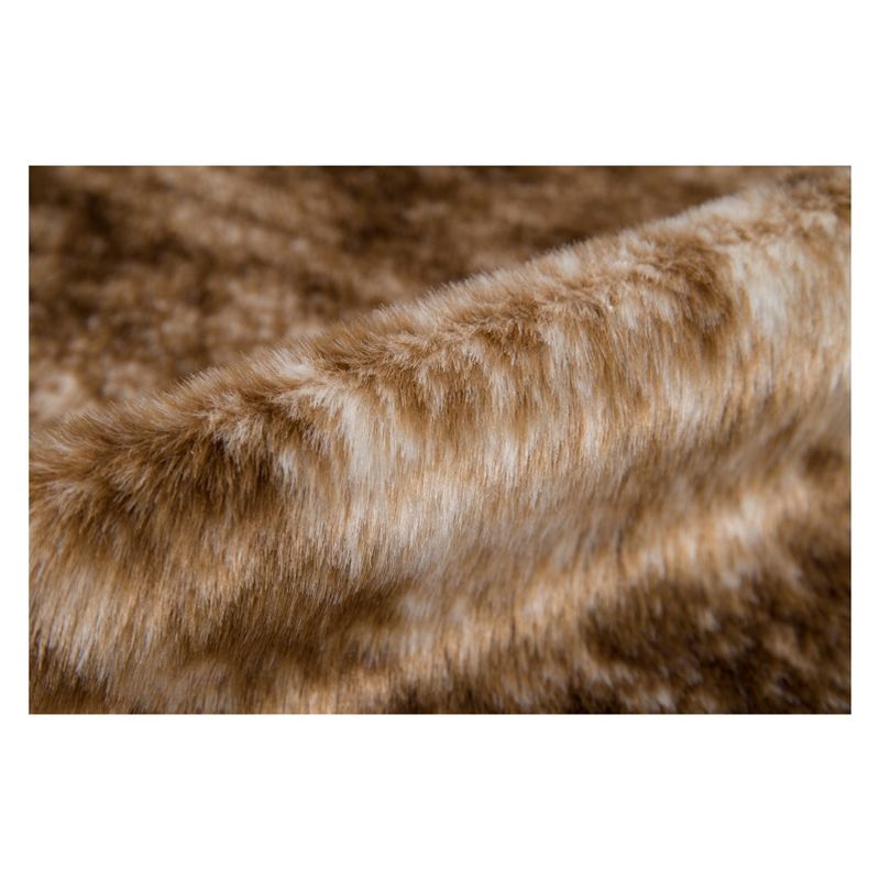 5'3"X7'10" Cow Loomed Novelty Area Rug Brown - Erin Gates By Momeni