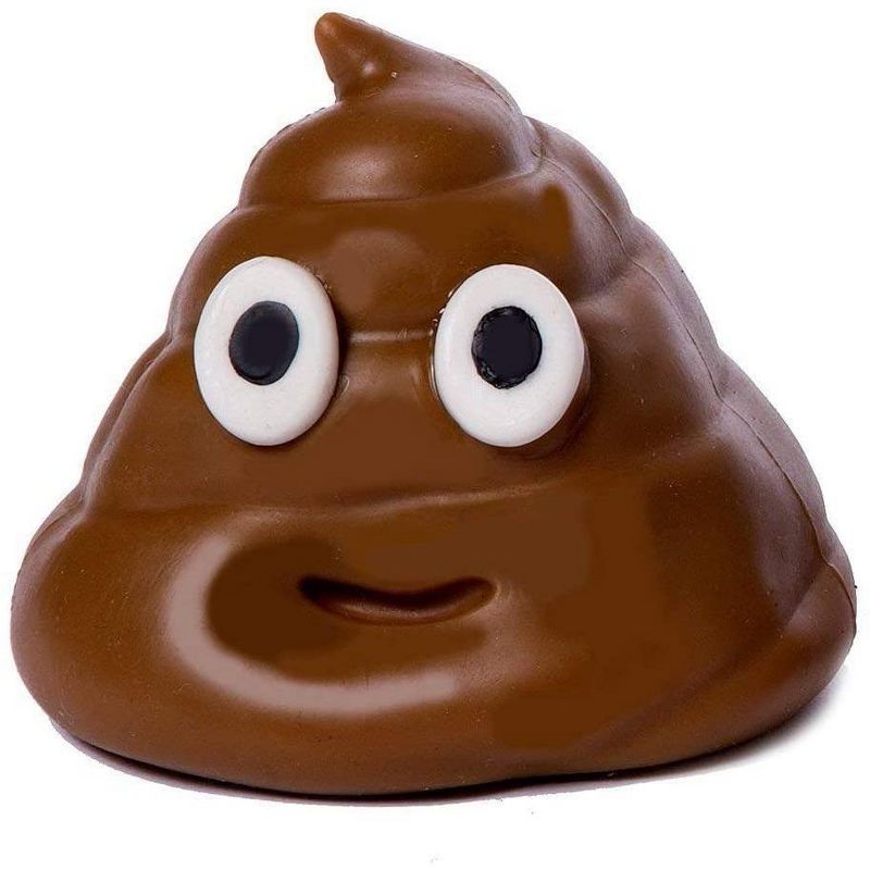 Hog Wild Sticky Poo Emoji Squishy Toy