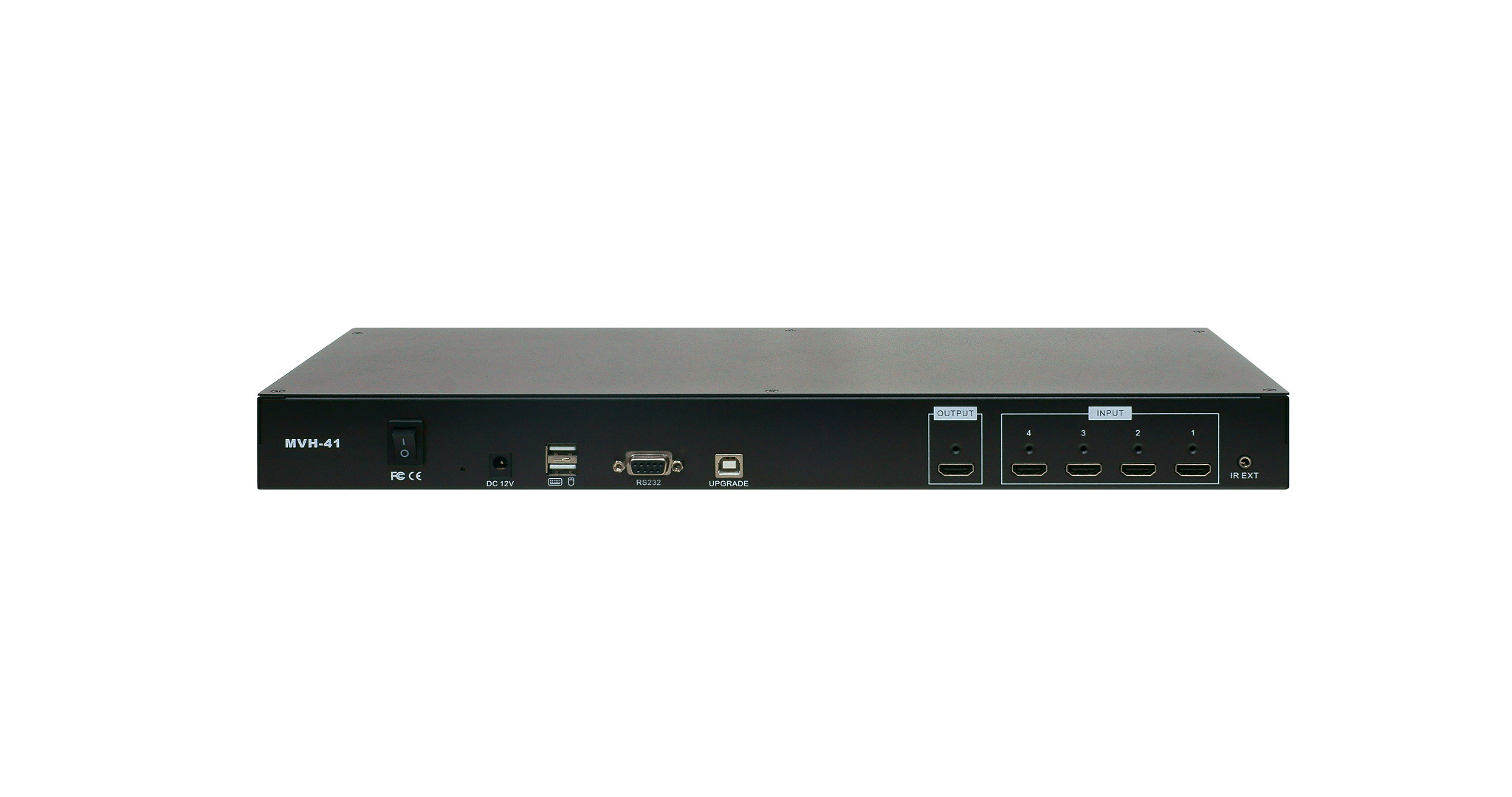Qdin MVH-41 Multiview HDMI 1080p Switch with Full Screen, Dual View,Quad View, PiP, PAP and Windows mode