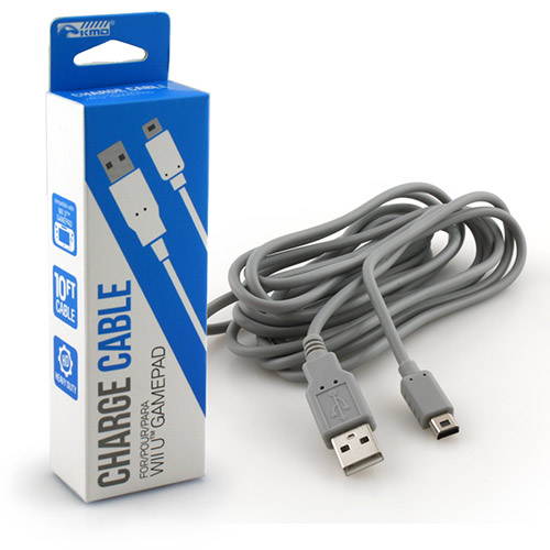 KMD - 10FT USB Charge Cable for  Wii U