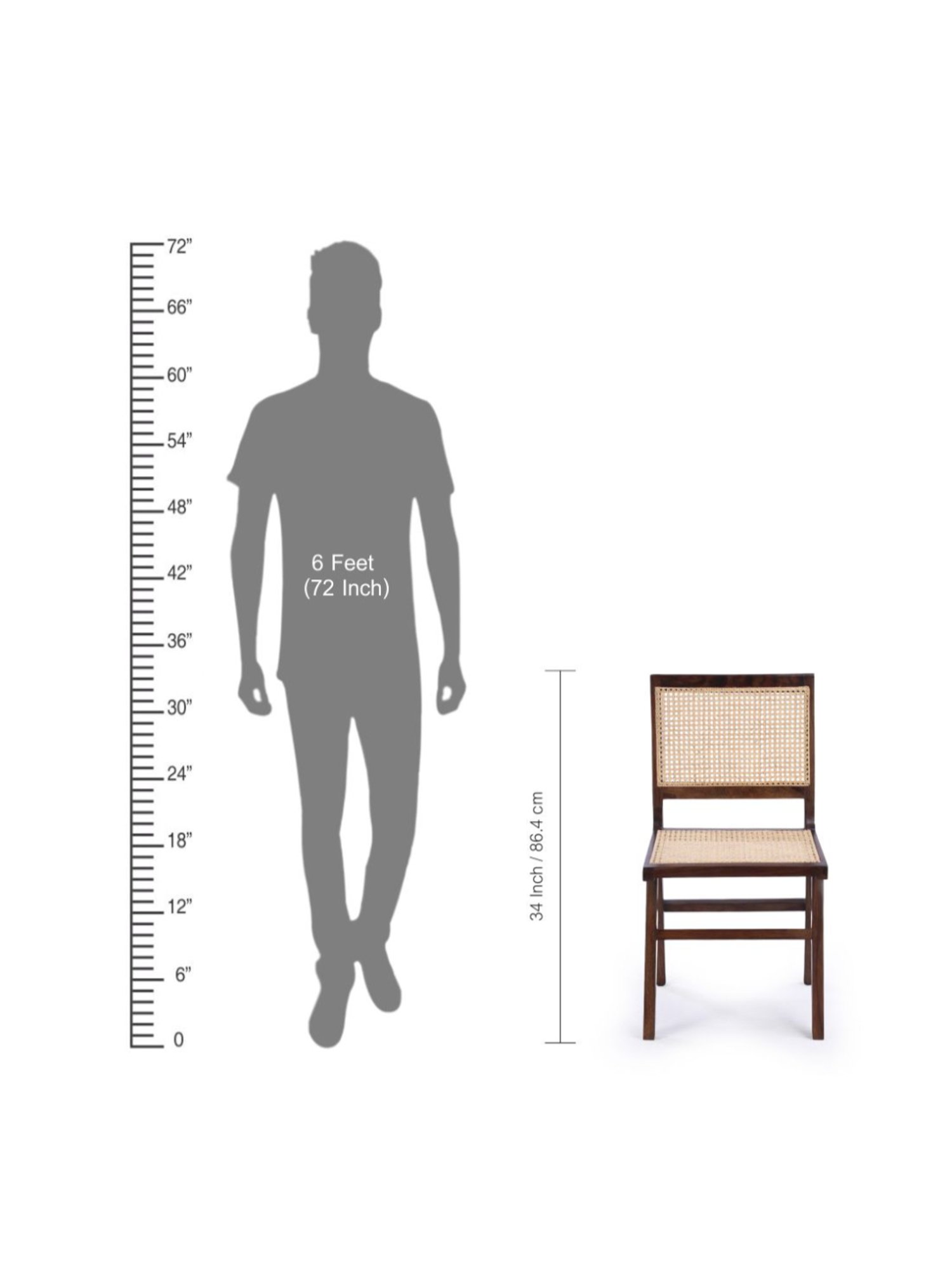 ExclusiveLane Finesse Cream Sheesham Wood Handcrafted Dining Chairs - Set of 2 Walnut Finish