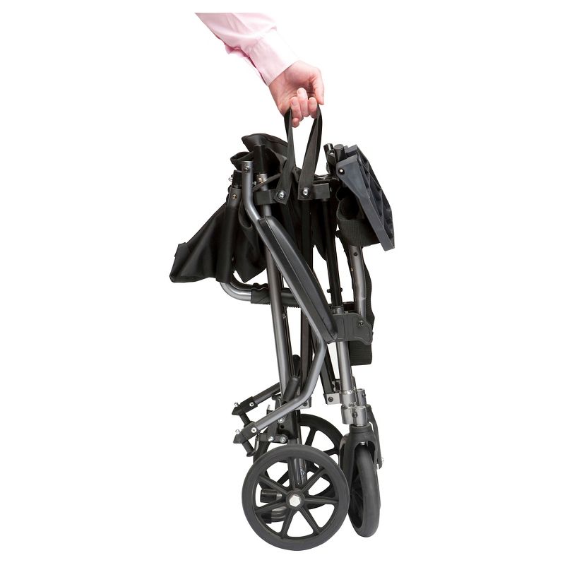 Drive Medical Travelite Chair in a Bag Transport Wheelchair