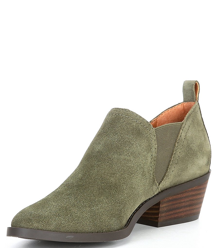 Lucky Brand Fallo Leather Booties