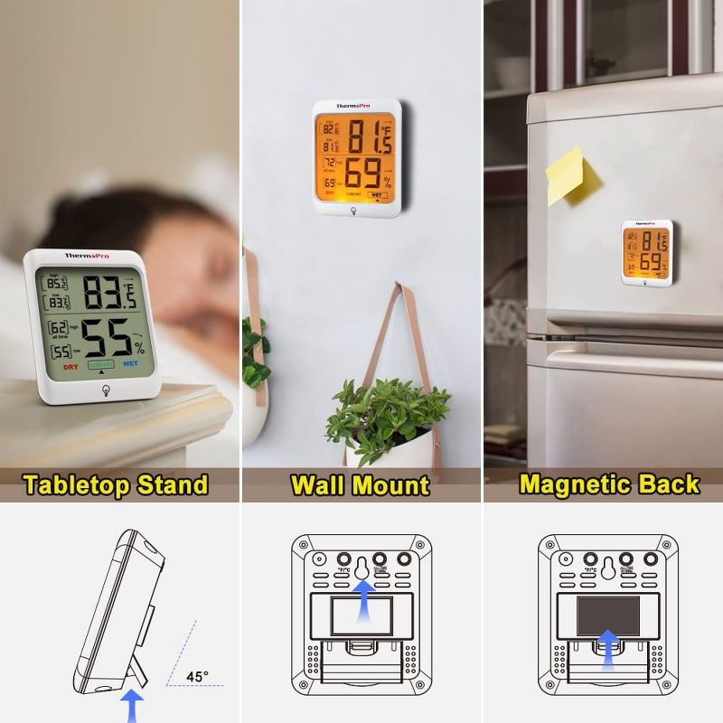 Wind & Weather Plastic Floating Rain Gauge with Metal Stake