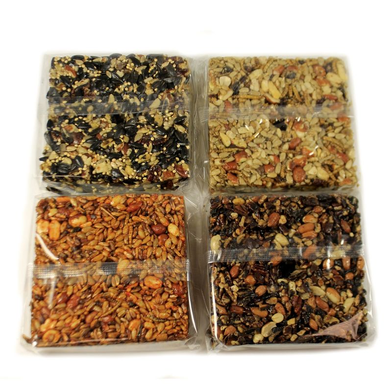 Home & Garden 4.25" Small Seed Cake Assortment S/4 No Mess Never Melt Mr Bird  -  Bird And Wildlife Food