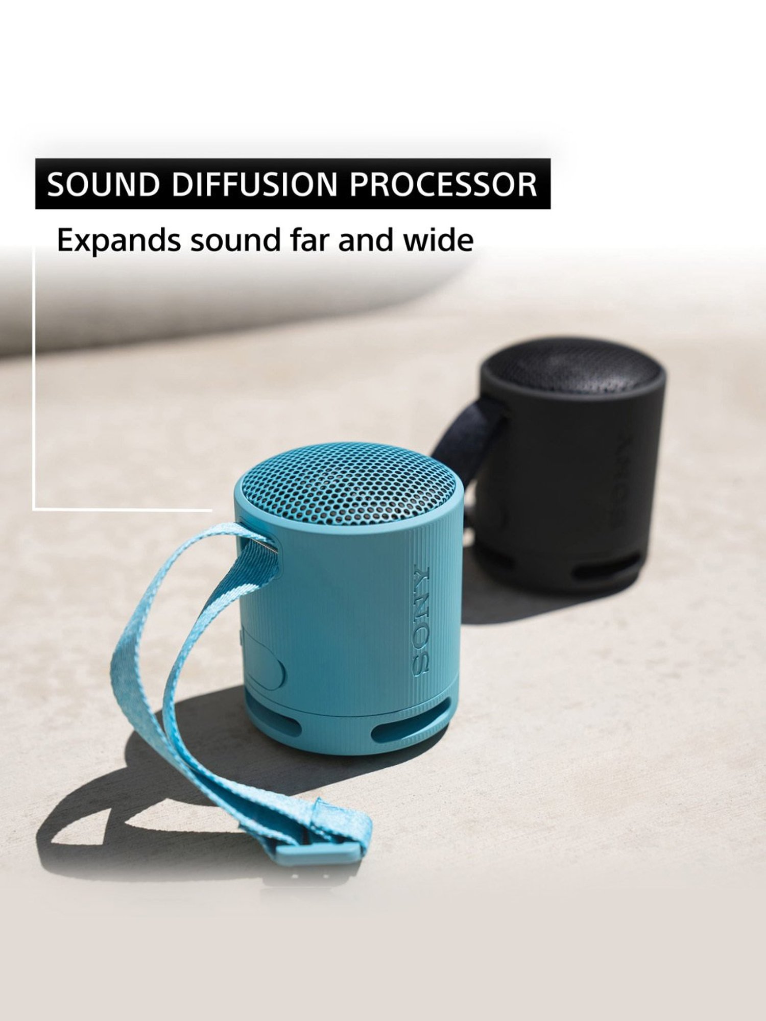 Sony SRS-XB100 Wireless Bluetooth Portable Travel Speaker with IP67 Waterproof & Dustproof (Orange)