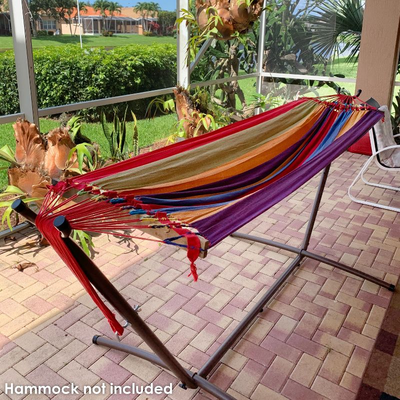 15' Metal Arc Hammock Stand - Sol Living