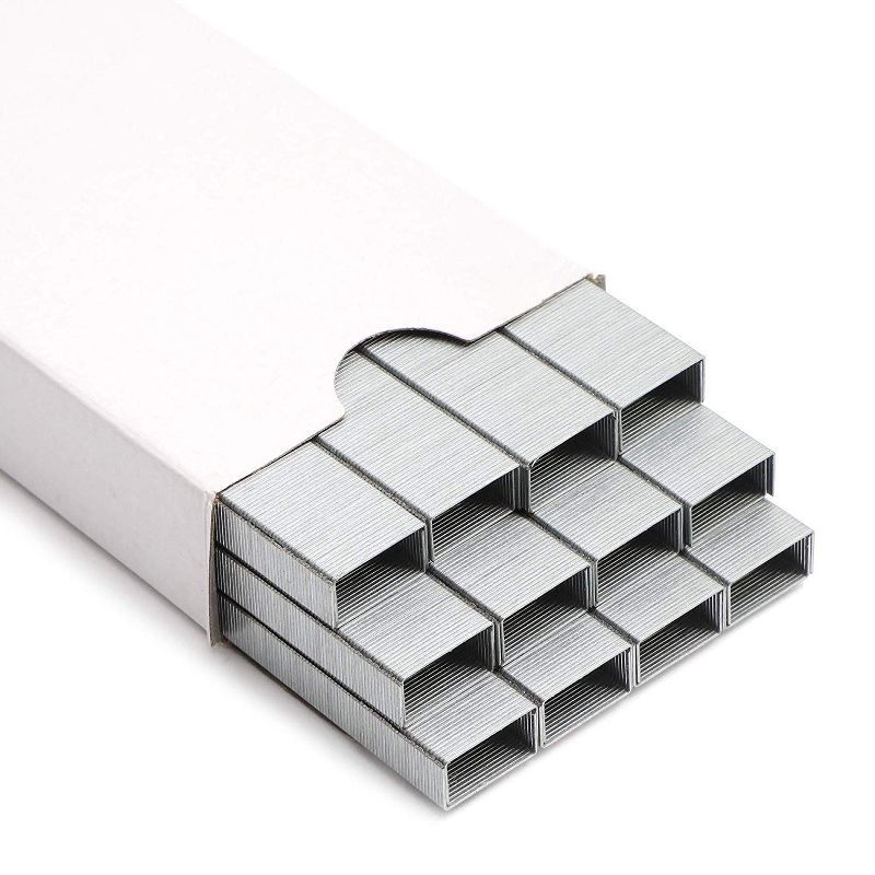 Paper Junkie 12 Pack Standard Staples for Stapler, 5000 Total