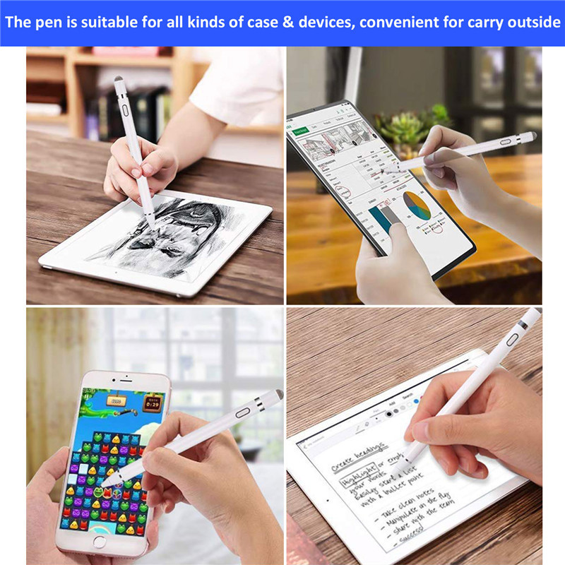 Universal Stylus Pen for Apple Pencil Tablet High Precision Touch Capacitive Pen for iPhone iPad Air Pro/1/2/3/4 Mini 4 Tablet Pen