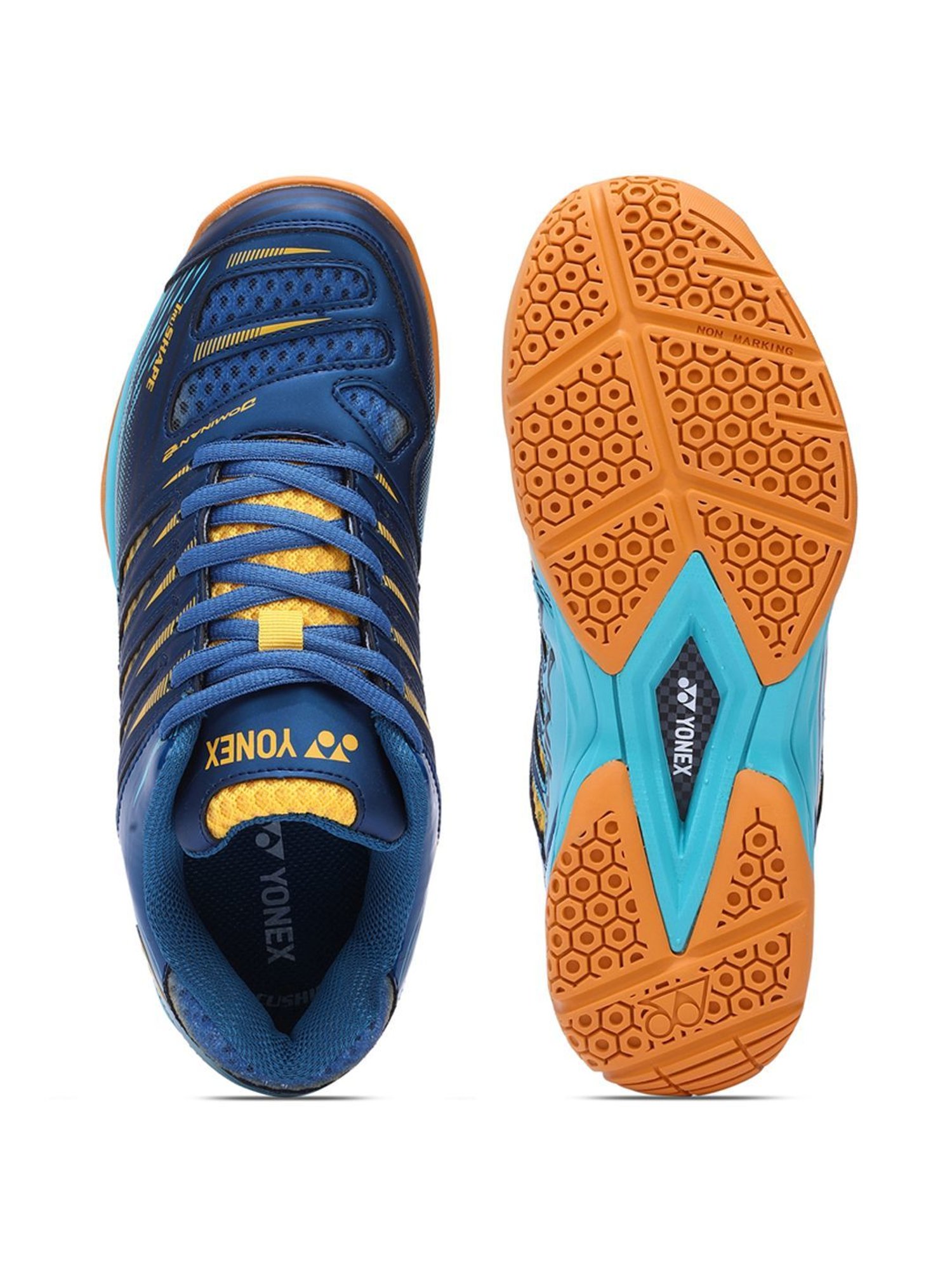 Yonex Badminton Shoe TOUR DOMINANT 2 BLUE Non Marking Tru Cushion