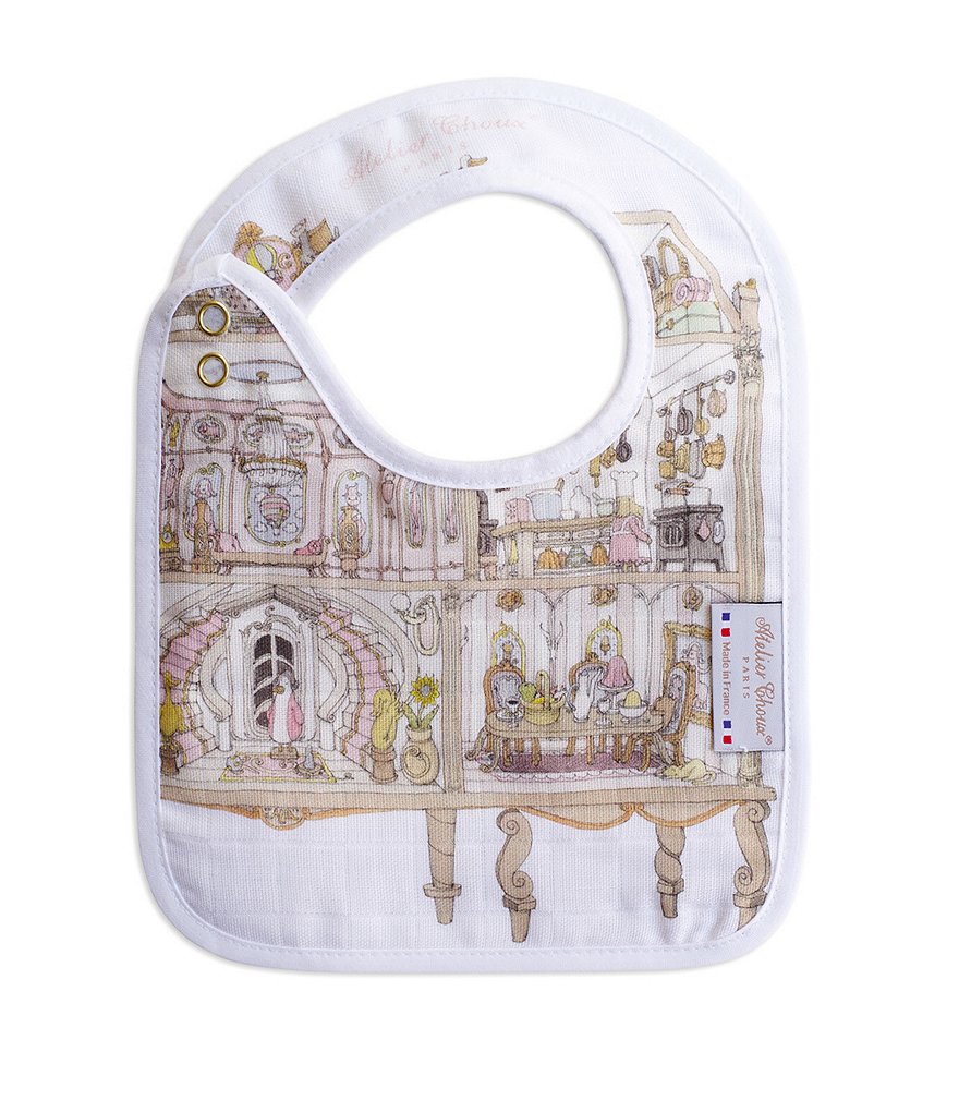Atelier Choux Paris Baby Dollhouse Small Bib