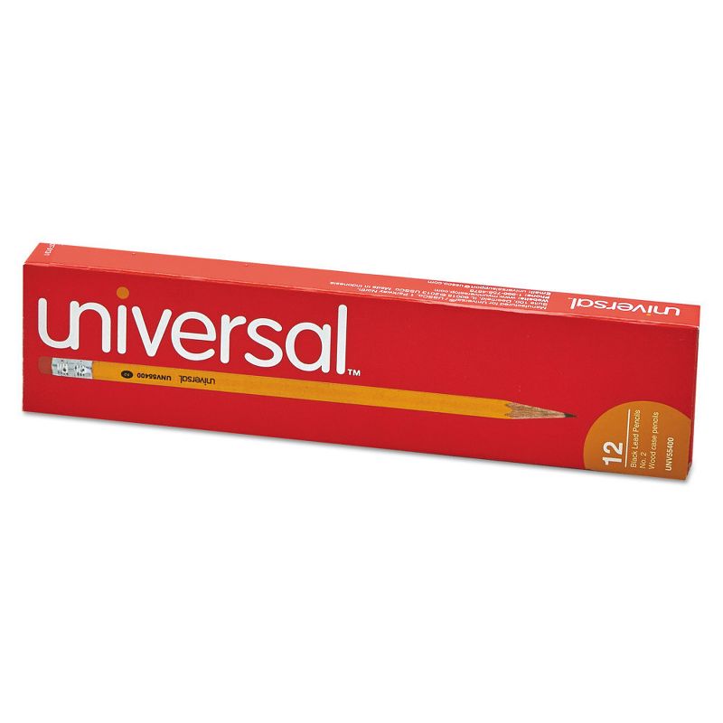 Universal 12pk #2 Woodcase Pencil Yellow