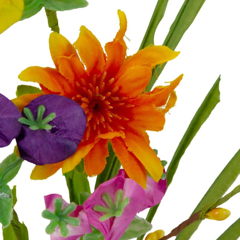 Darice 14" Multi-Colored Mixed Daisies Spring Artificial Floral Spray