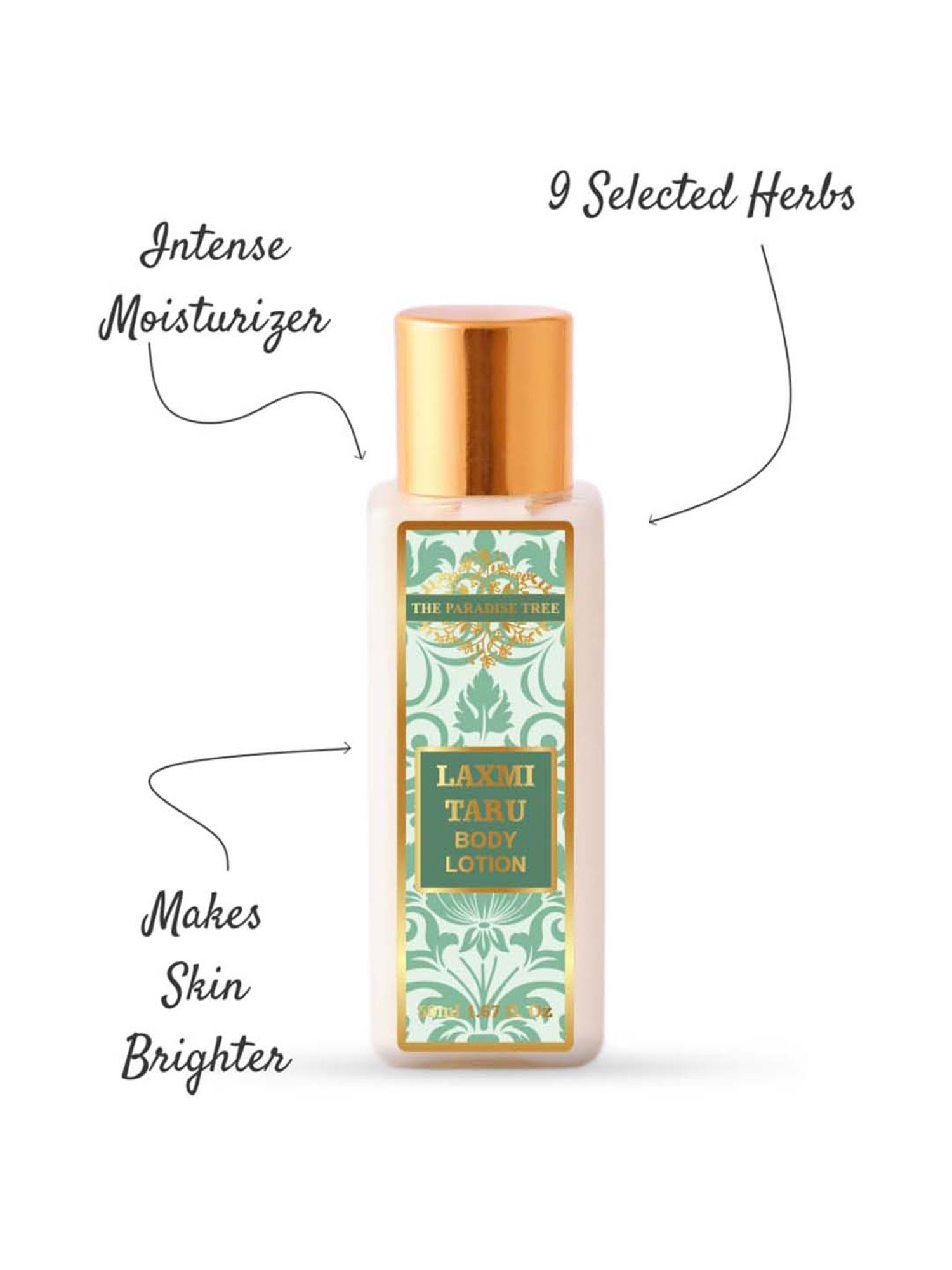 The Paradise Tree's Travel Size Laxmi Taru Body Lotion - 50 ml