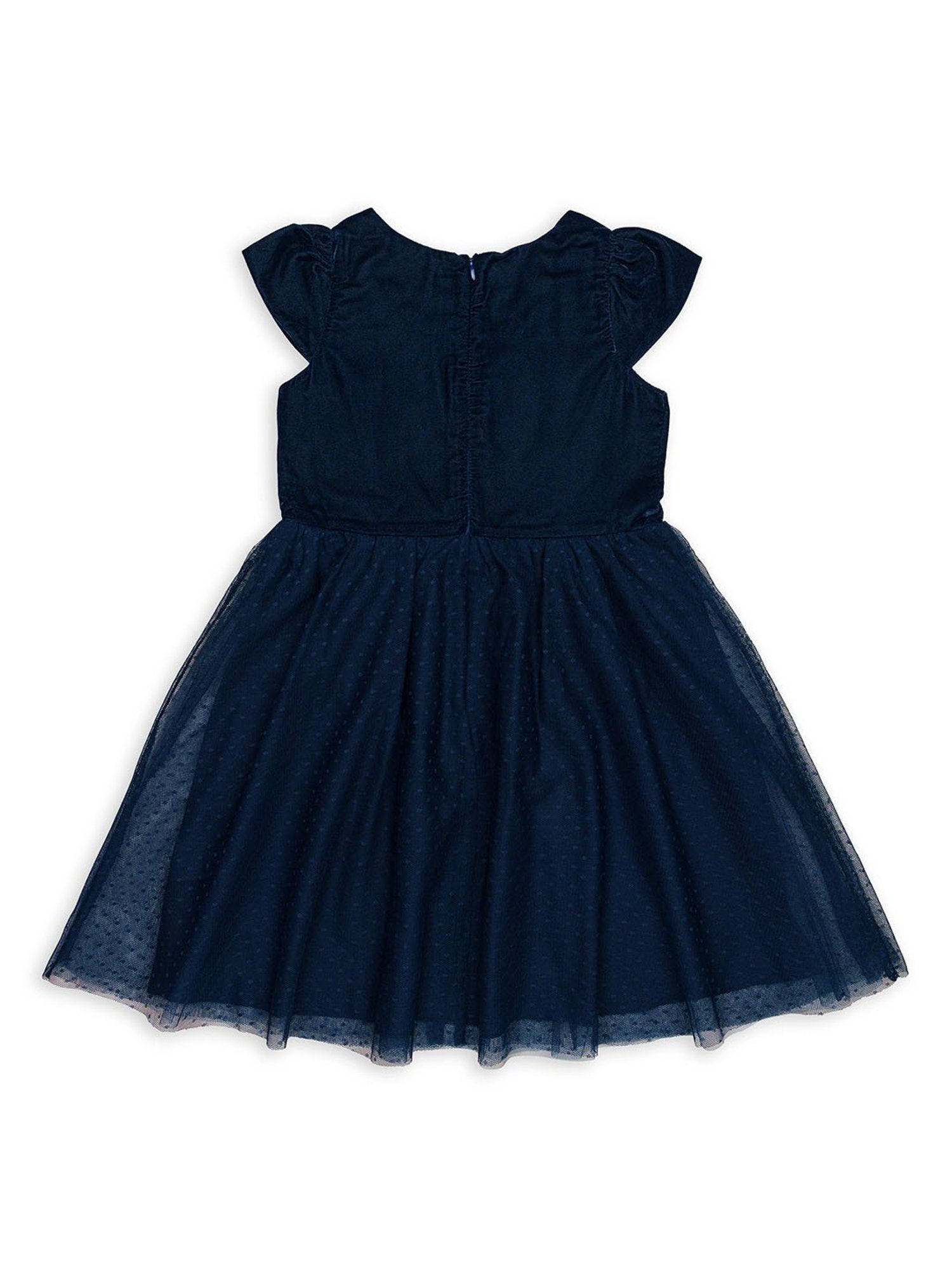 H by Hamleys Girls Navy Embellished Dress