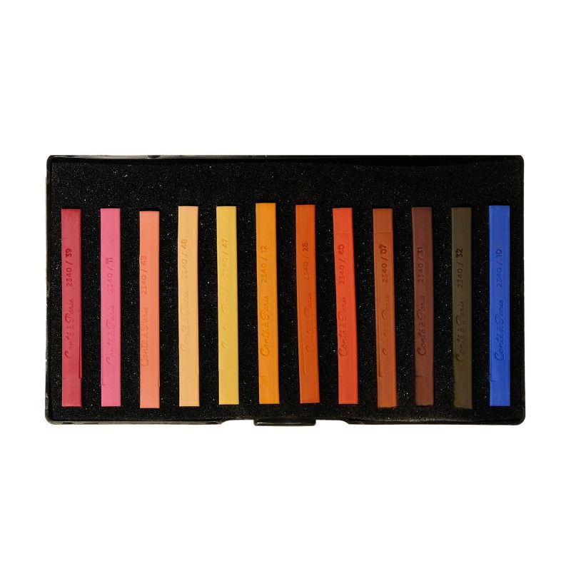 Sketching Crayons Portrait Colors 12ct - Conte