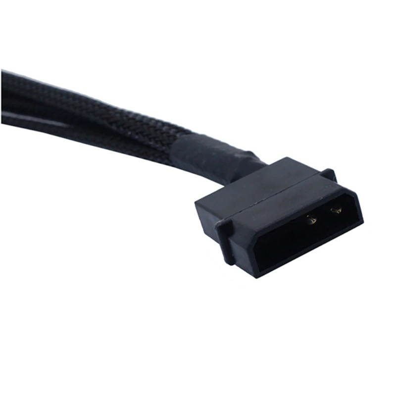 12V 27cm Cooler Cooling Fan Splitter Power Cable for Computer Fan Cable Splitter Power Cable 4pin IDE Molex to 4-Port 3Pin/4Pin