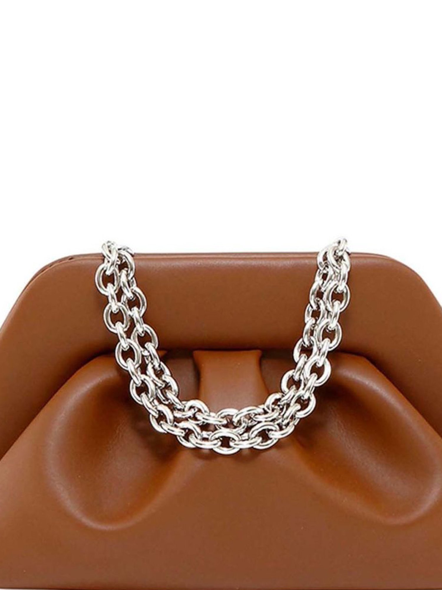 Themoire Macchiato Tia Coffee Clutch