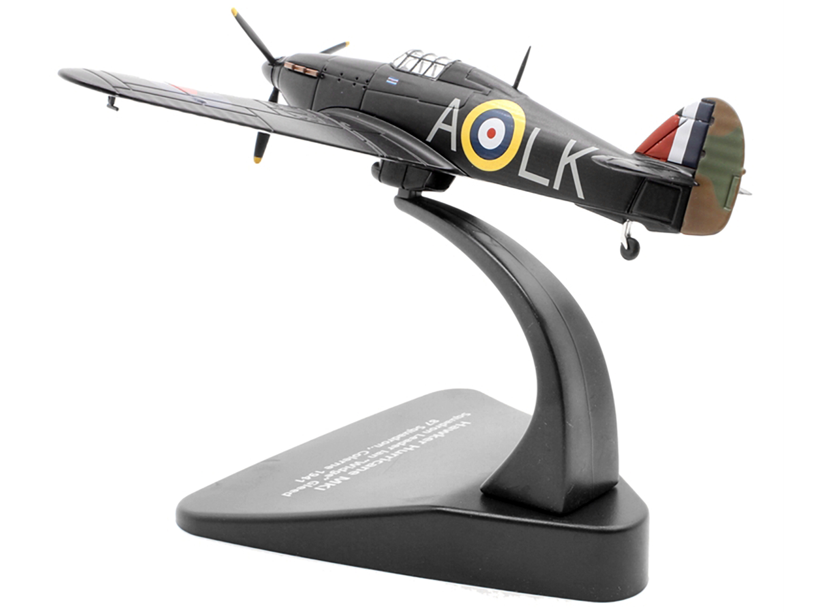 Hawker Typhoon Mk IB Fighter-Bomber Aircraft "No. 245 (Northern Rhodesian) Squadron" Royal Air Force (1942) "Planes of World War II" Series 1/72 Diecast Model Airplane by Luppa