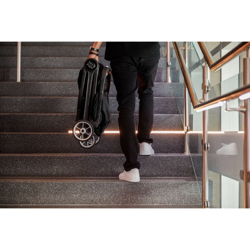 Cybex Balios S Lux Travel System with Aton 2 Infant Car Seat - Deep Black