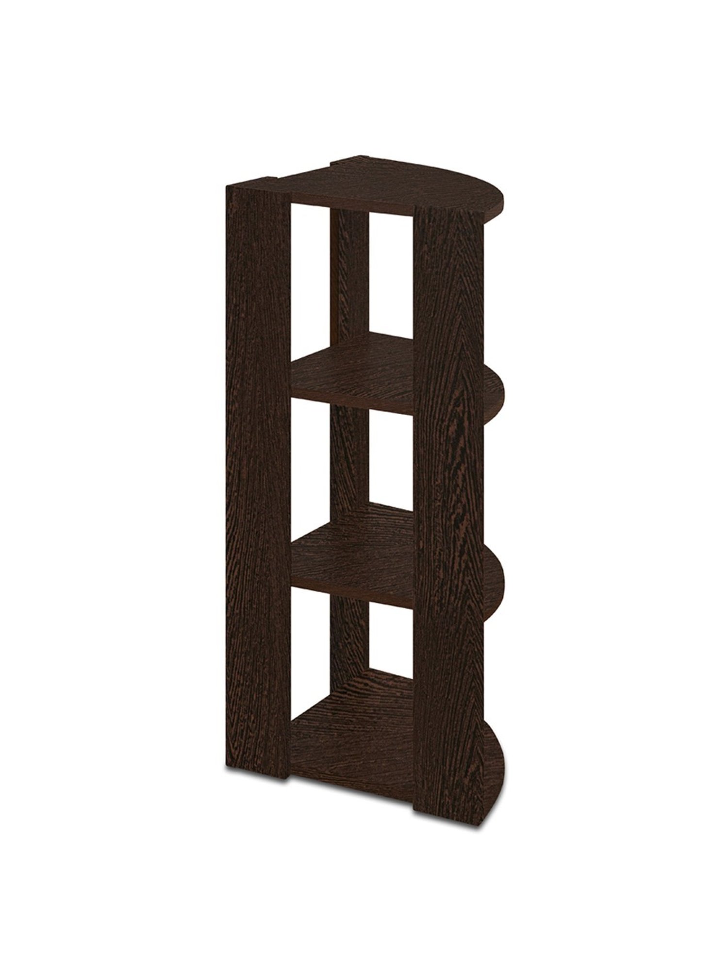 Delite Kom Joy Flowery Wenge Engineered Wood Open Book Shelf