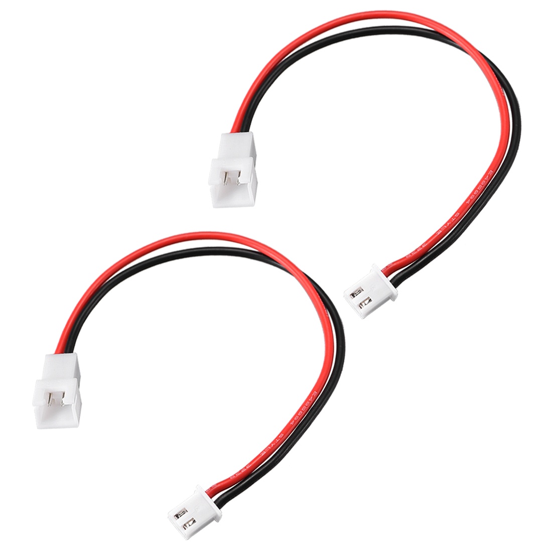 1S Balance Plug Extension Lead Wire 15CM 2PCS for LiPo Battery Balance Charging 22AWG Silicone
