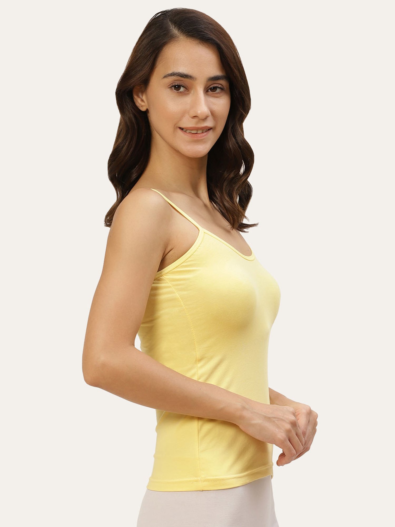 Lady Lyka Yellow Camisole (Pack of 2)
