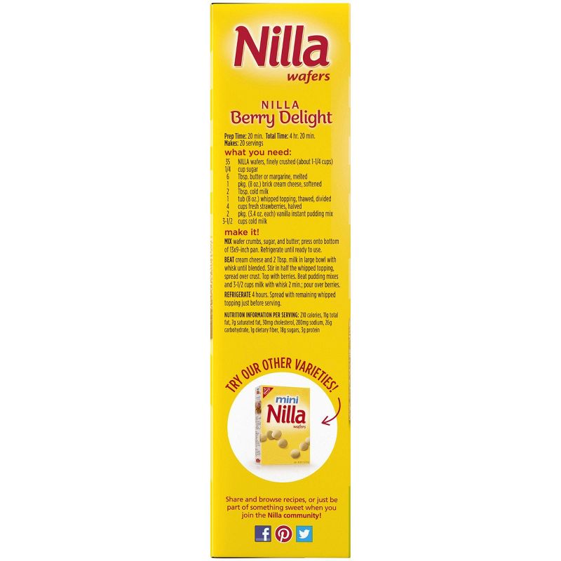 Nilla Wafer Cookies - 11oz