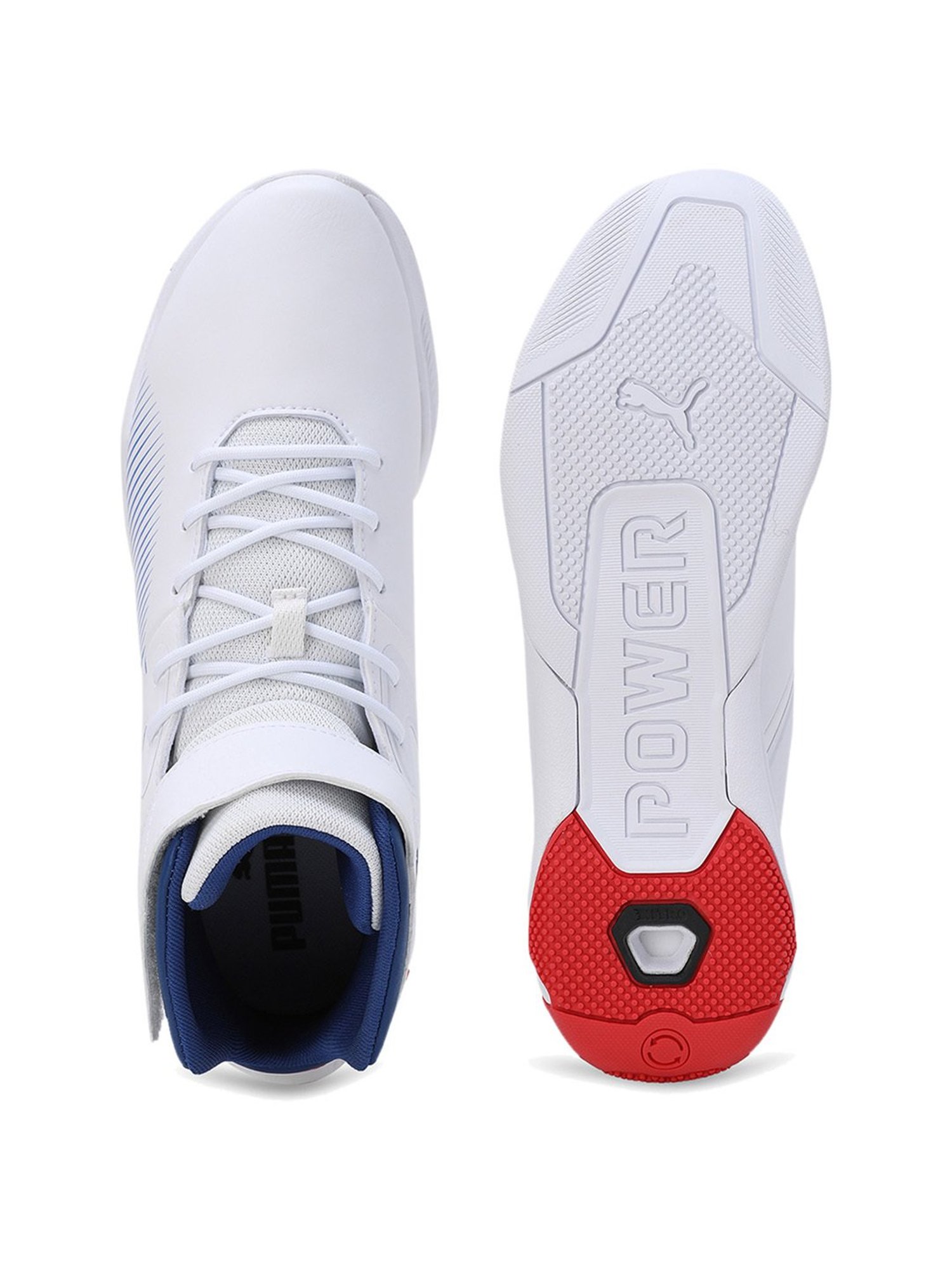 Puma Men's BMW M Motorsport A3rokart White Ankle High Sneakers