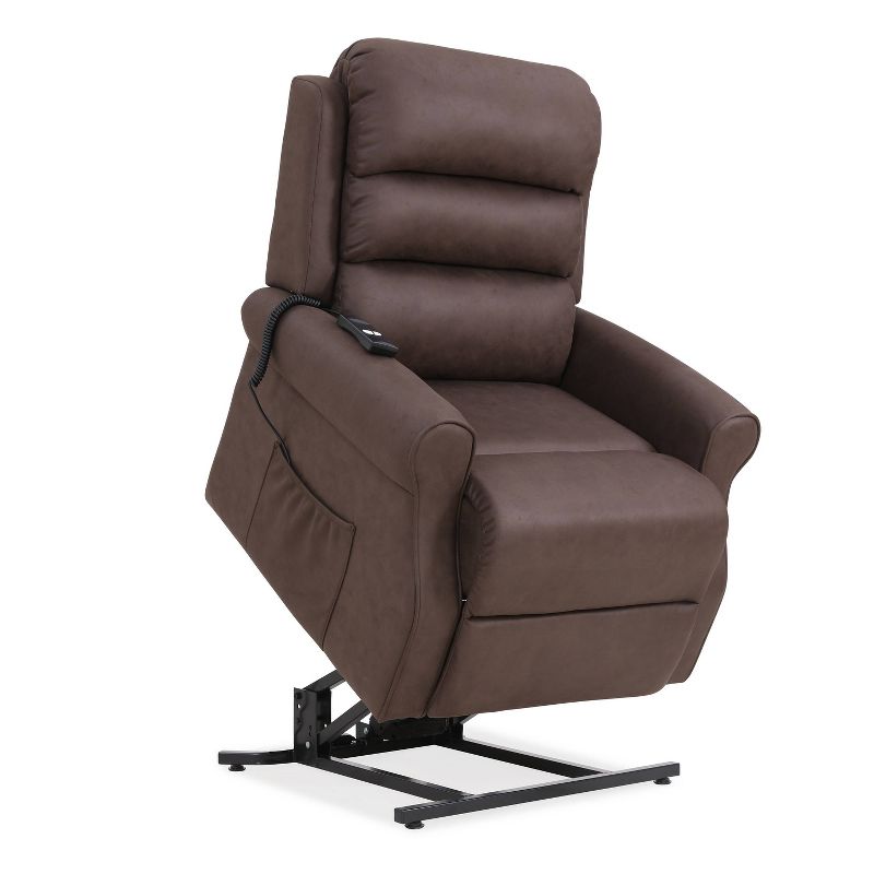 Power Recline and Lift Chair Chocolate Brown - ProLounger